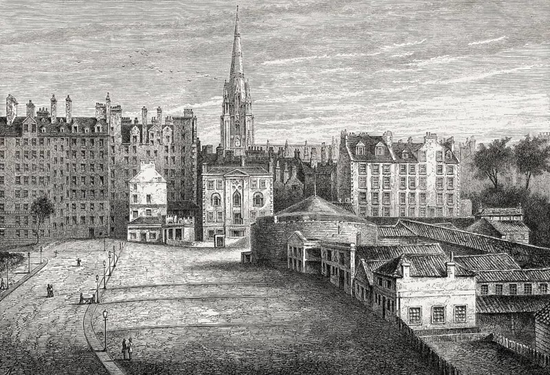 Free Church College, Edinburgh, Scotland, 19th century