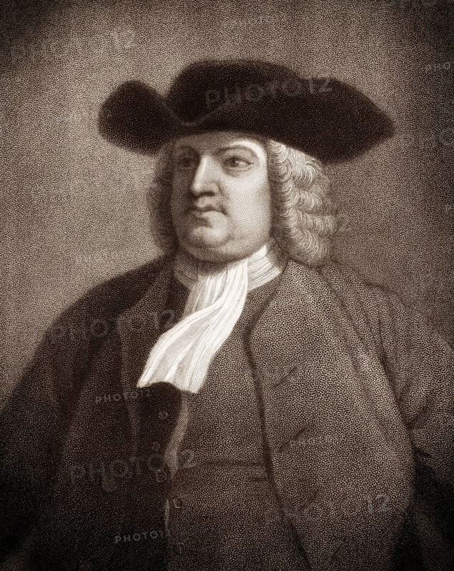 William Penn, 1644 - 1718, founder of the colony of Pennsylvania
