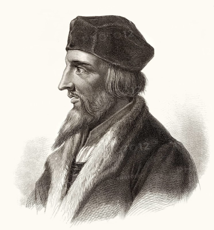Jan Hus or Johannes Huss, ca. 1369, 1415, a Christian reformer
