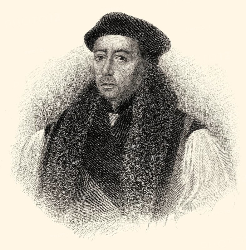 Thomas Cranmer, 1489-1556, ein führender Vertreter der englischen Reformation und Erzbischof von Canterbury