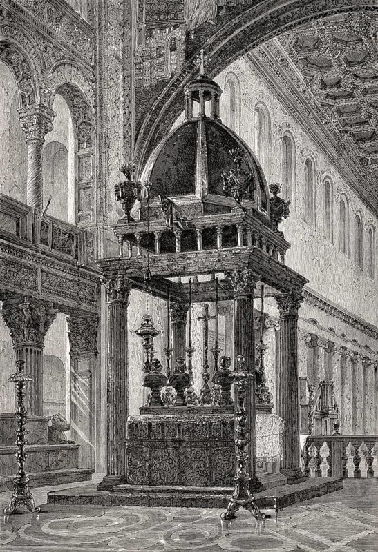 San Lorenzo fuori le mura, Rome, Italy, 19th Century