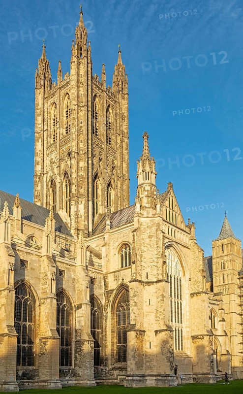 Tower, Cathedral, Canterbury, Kent, England, United Kingdom