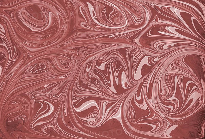 This image showcases an abstract floral pattern in pink and white acrylic paint, featuring intricate swirling designs. The texture creates a sense of fluidity and elegance