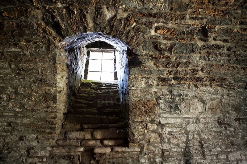 A cellar of an old castle, Germany