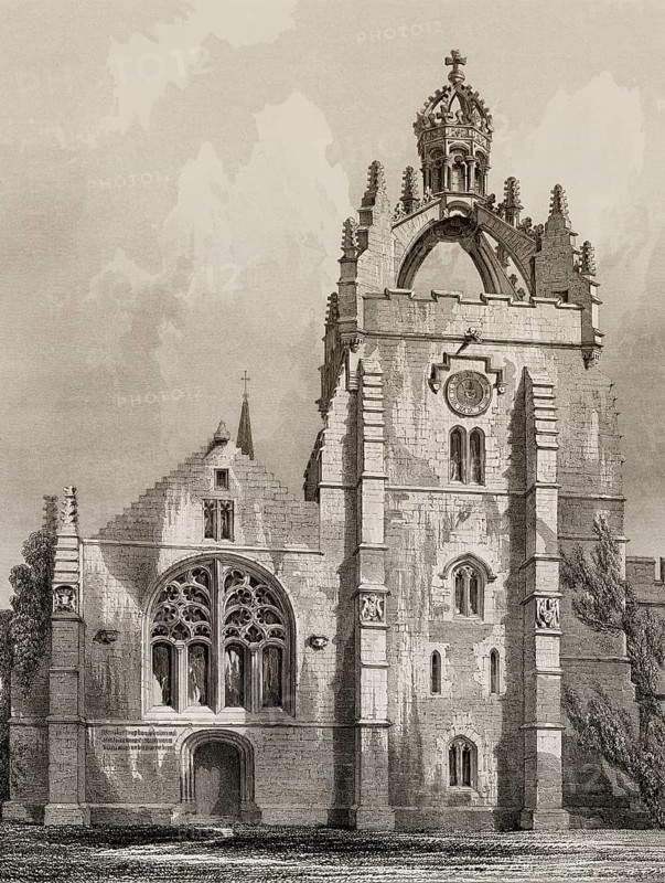 Chapel's Crown Tower, The University and King's College, Aberdeen, Scotland, United Kingdom