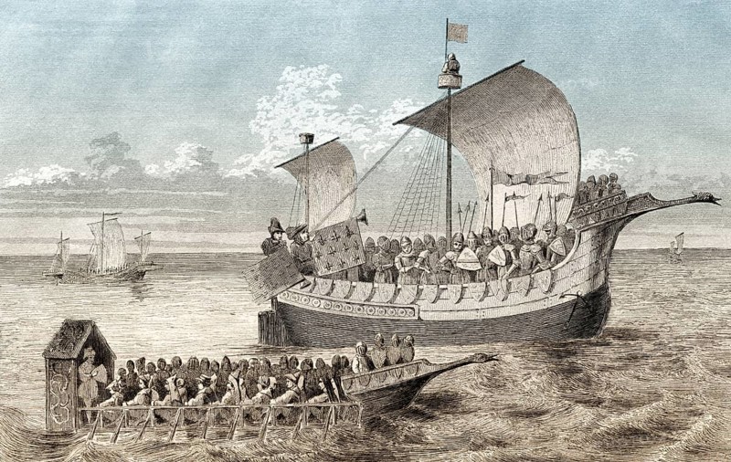 Angelsächsische Segelboote, 15. Jahrhundert