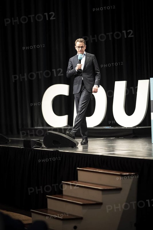 CDU Secretary General Carsten Linnemann attends the CDU policy convention in Cologne, 1 March 2024