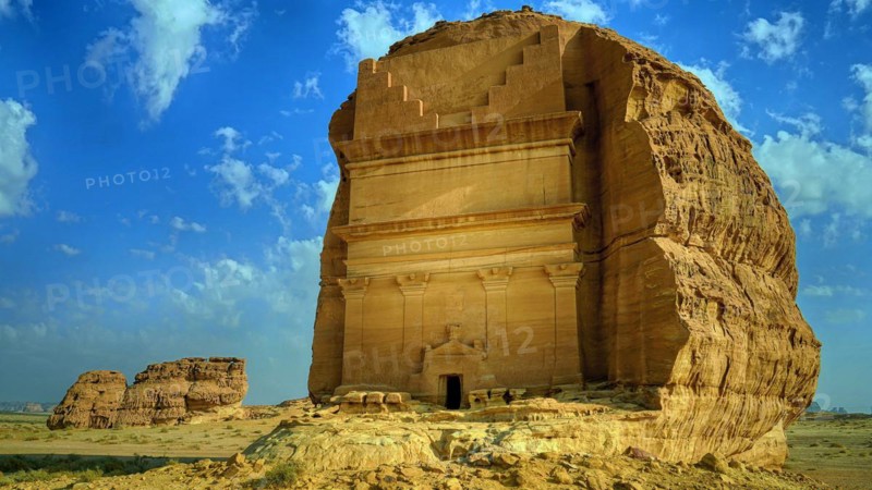 Middle East, Saudi Arabia, Nabataean granary in Al Ula, Al Ula
