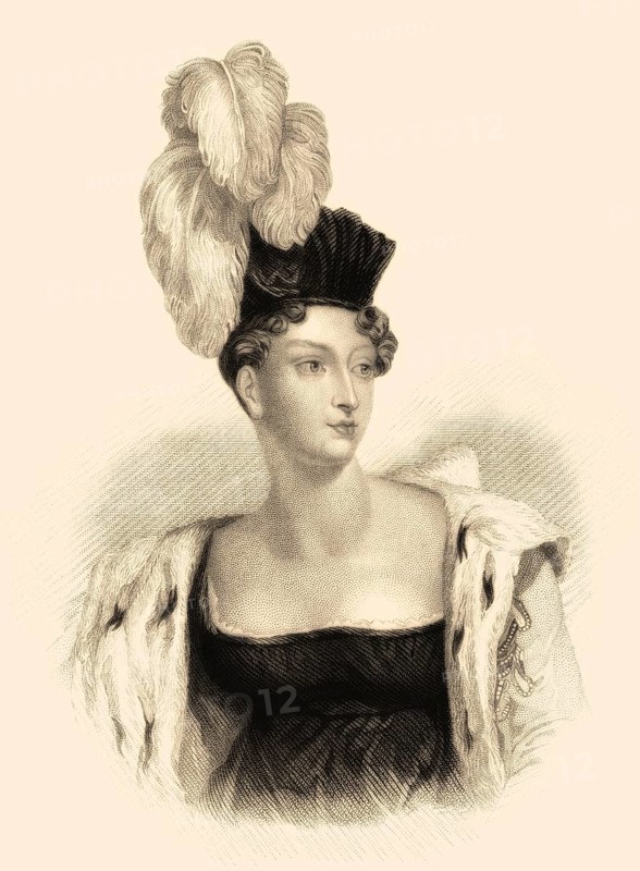 Prinzessin Charlotte Augusta von Wales, 1796-1817, das einzige Kind von König Georg IV.