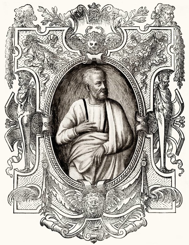 Clement I, was Pope from 88 to his death in 99