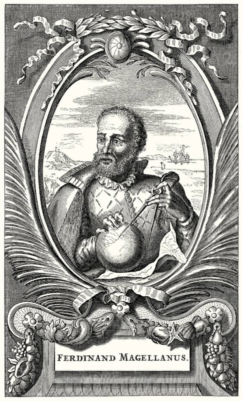 Portuguese navigator Ferdinand Magellan, 16th Century