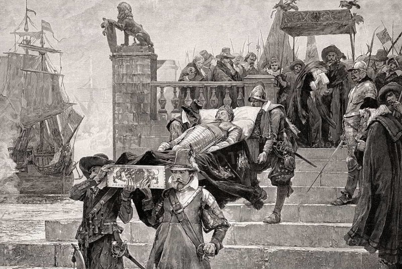 Death of Gustav II Adolf, King of Sweden, Thirty Years' War