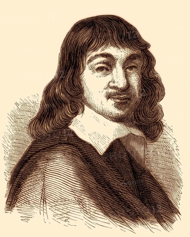 René Descartes, 1596, 1650, a French philosopher, mathematician and scientist