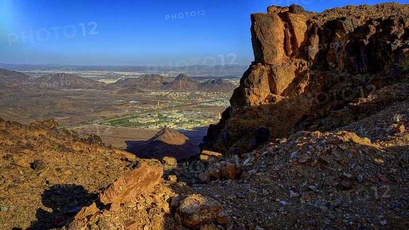 Saudi Arabia - View of Medina from Mount Uhud