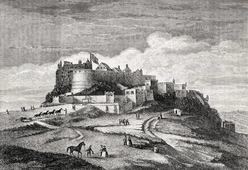 Prospect of Edinburgh from the East in 1779, Scotland, United Kingdom