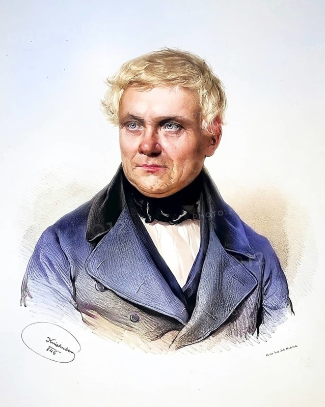 Friedrich Emanuel von Hurter (born 19 March 1787 in Schaffhausen, Switzerland, died 27 August 1865 in Graz, Austria) was a Swiss-Austrian historian and theologian, Historical, digitally restored reproduction from a 19th century original, Record date not stated