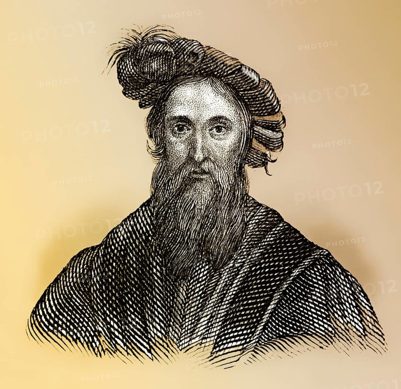 Portrait of Christopher Columbus, Cristoforo Colombo, Cristobal Colon or Cristóvão Colombo, 1451 - 1506, Italian navigator in the service of Spain, re-discovery of America in 1492, Portrait von Christoph Kolumbus oder Cristoforo Colombo, Cristóbal Colón, Cristóvão Colombo, 1451 - 1506, ein italienischer Seefahrer in spanischen Diensten, die Wiederentdeckung Amerikas 1492