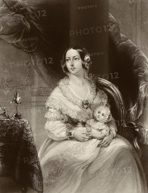 Queen Victoria with Princess Victoria