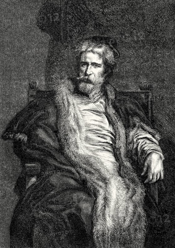 Marten Ryckaert, 1587-1631, a Flemish landscape painter, by Anthony van Dyck