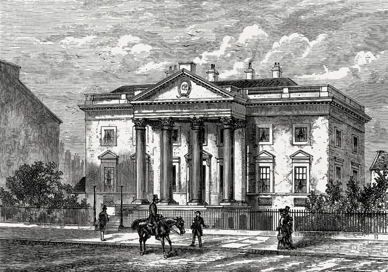 Old Physicians' Hall, George Street, Edinburgh, Scotland, 18th century