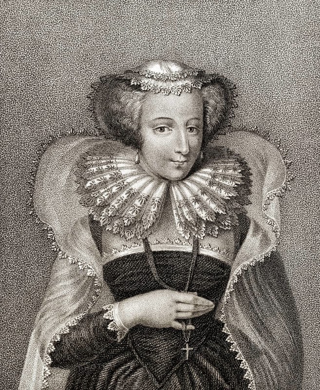 Mary Stuart or Mary I. 1542-1587, Queen of Scotland and France