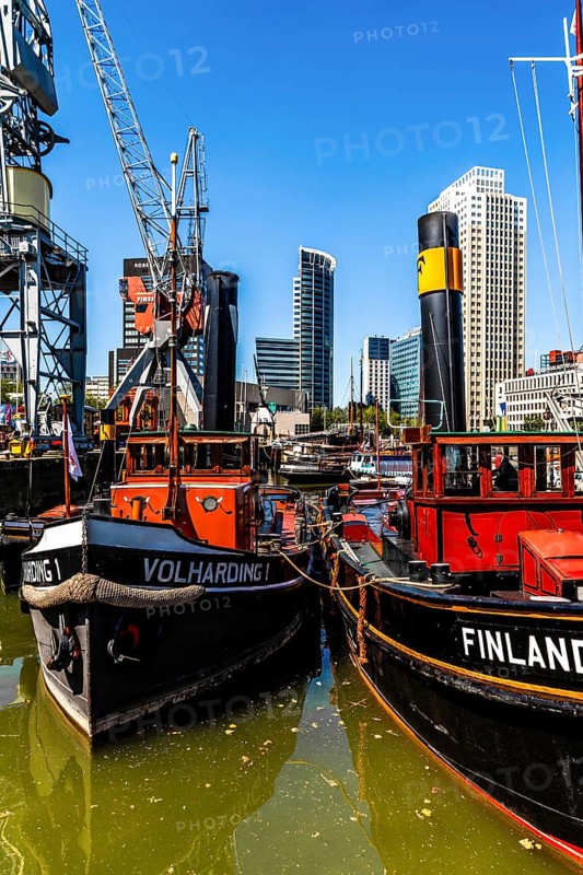 Wijnhaven and Leuvehaven, Rotterdam, The Netherlands