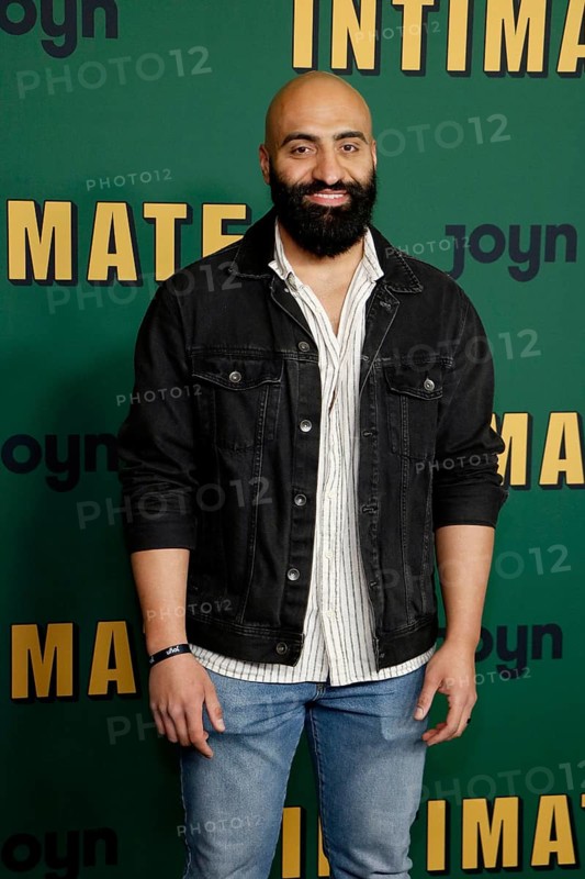 Rashids Hamid (TikToker) at the premiere of season 2 of the JOYN series Intimate at the Zoo Palast in Berlin on 1 April 2025