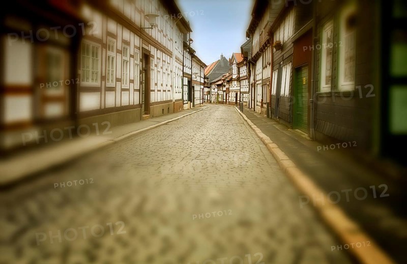 Half-timbered houses in the historic town centre, Goslar, Harz, Lower Saxony, Germany, Europe, Fachwerkhäuser der Altstadt, Goslar, Harz, Niedersachsen, Deutschland, Europa