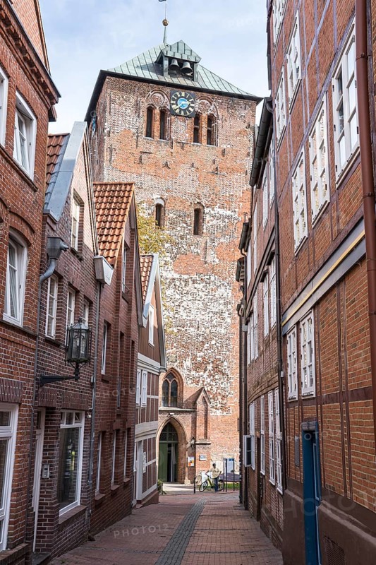 Tower of St Wilhadi -Church, Stade, Lower Saxony, Germany