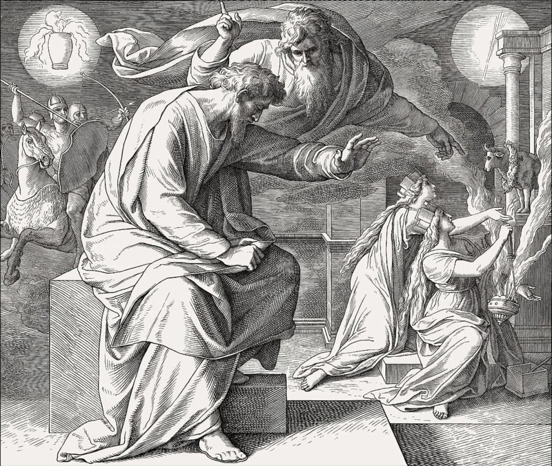 Jeremiah's Call, Old Testament, by Julius Schnorr von Carolsfeld