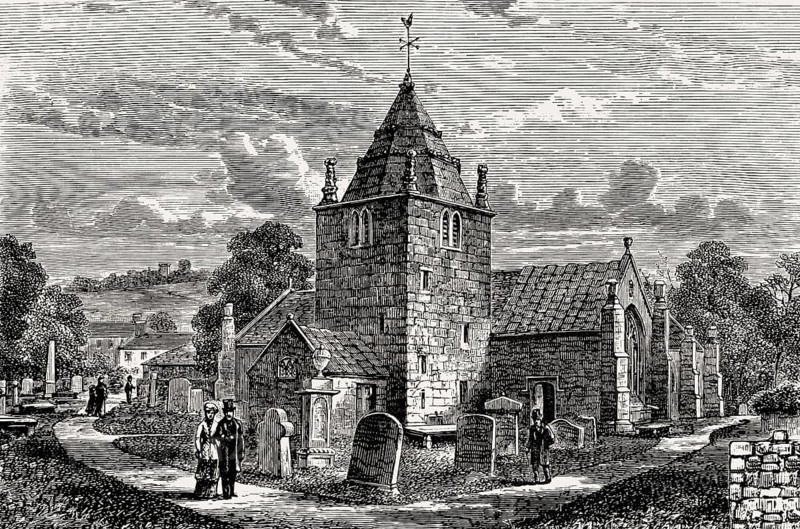 Corstorphine Old Parish Church, Edinburgh, Scotland, 19th century