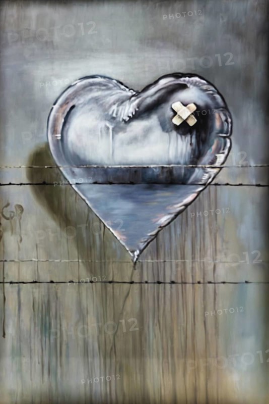 Banksy - Love Hurts, 2017, exhibition The World of Banksy