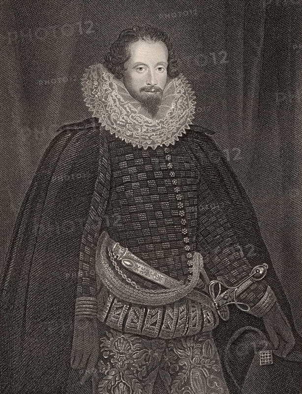 Robert Devereux, 2nd Earl of Essex, 1565-1601, an English nobleman and a favourite of Elizabeth I