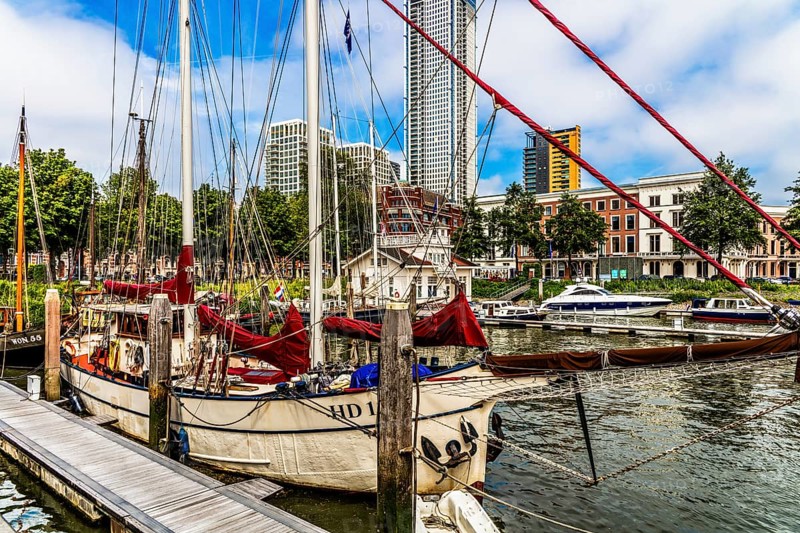 Historic Veerhaven, Rotterdam, Netherlands