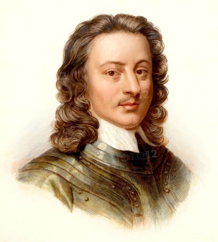 Portrait of John Hampden, 1594 - 1643, a British politician
