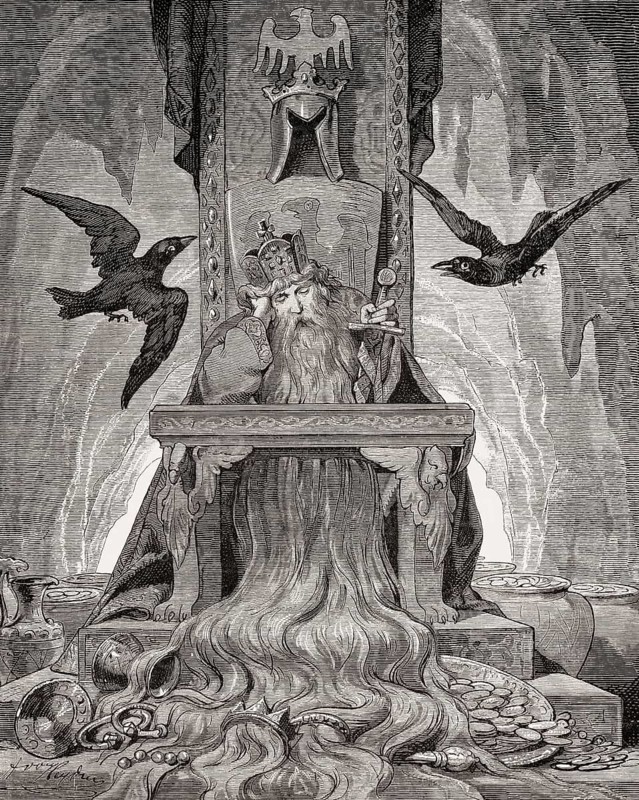 Barbarossa awakens, the Kyffhäuser legend of Frederick I, Barbarossa, 1122, 1190