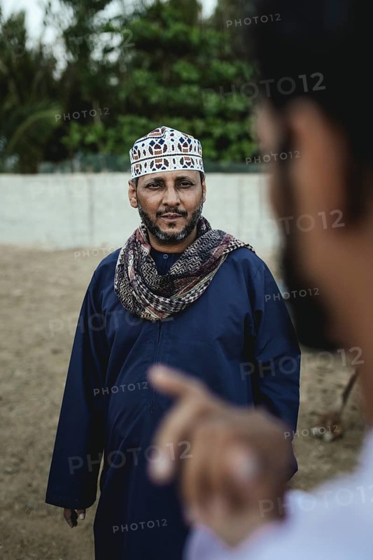 Camel breeder Said Shafari, Dhofar, Oman