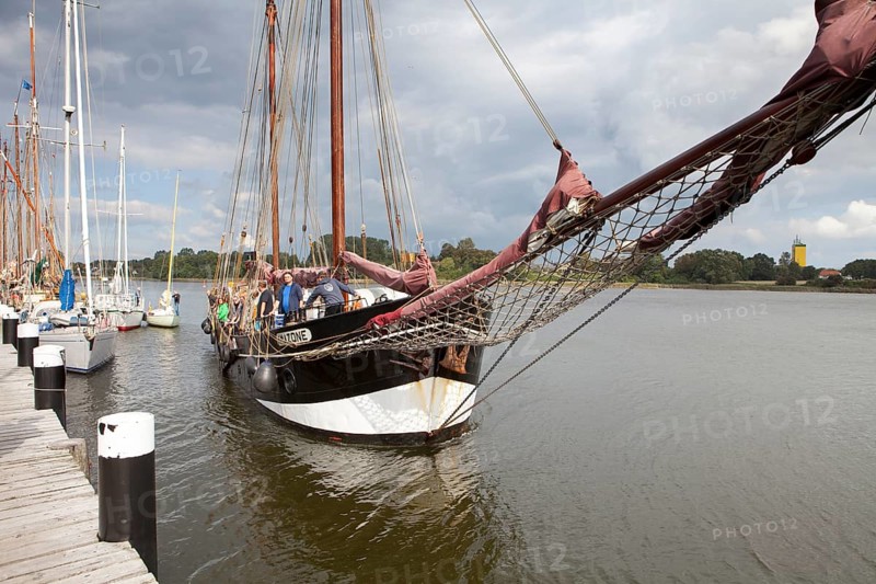 Old harbour, Kappeln, Schleswig-Holstein, Germany