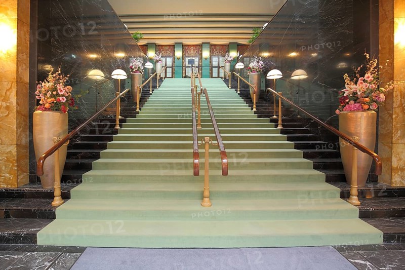 Foyer with stairway to the casino, casino, Baden-Baden, Northern Black Forest, Black Forest, Baden-Württemberg, Germany