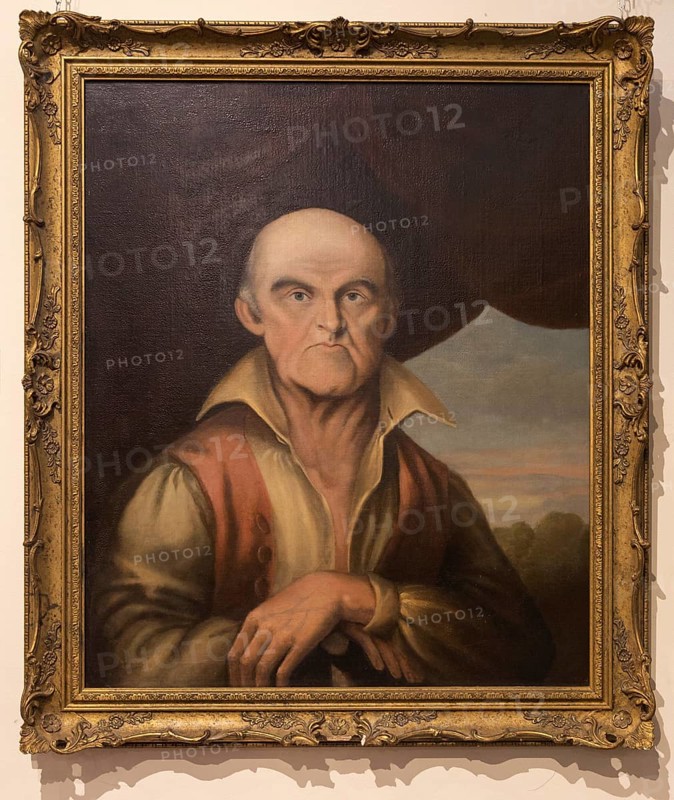 Portrait oil painting of George Coombs, 1768-1810, Radstock museum, Somerset, England, UK