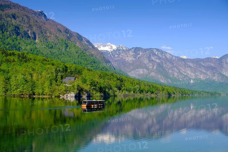 Bohinjsko jezero, Lake Bohinj, Upper Carniola, Slovenia