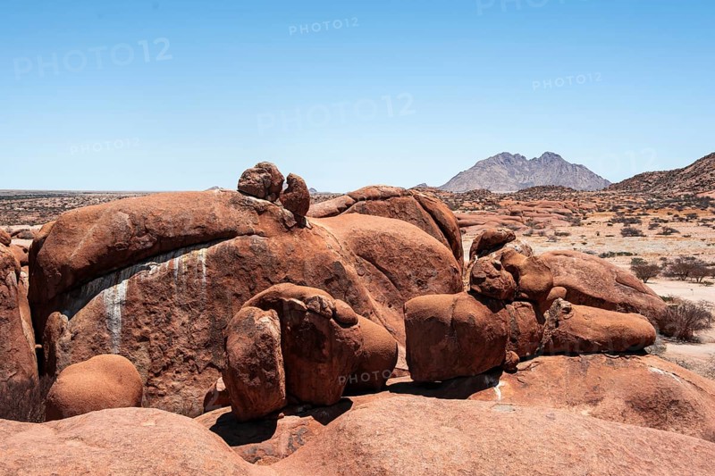 Rock formation, Pontok Mountains, Great Spitzkoppe, Spitzkoppe, Great Spitzkoppe Nature Reserve, Namibia