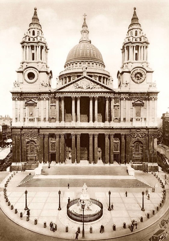 St Paul's Cathedral, London, UK, ca 1920