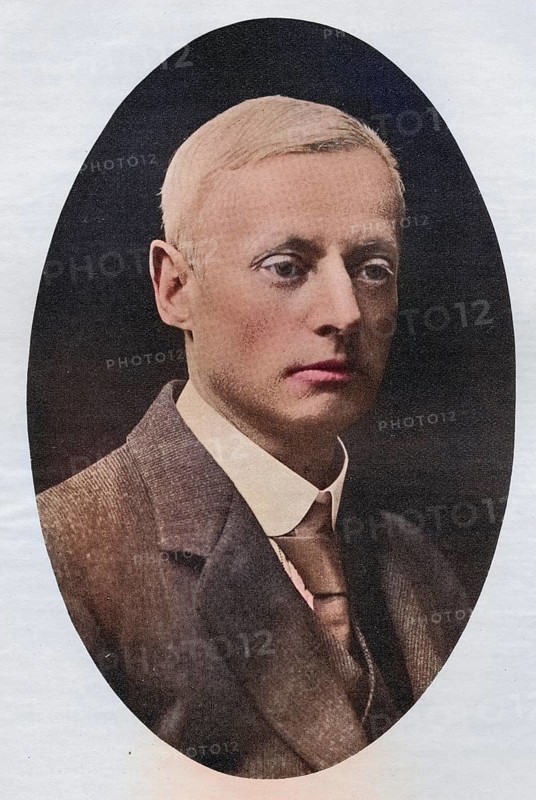 William Wymark Jacobs, 1863-1943, English short-story writer and humorist, illustration from the book The Masterpiece Library of Short Stories, Historic, digitally restored reproduction from a 19th century original, Record date not stated