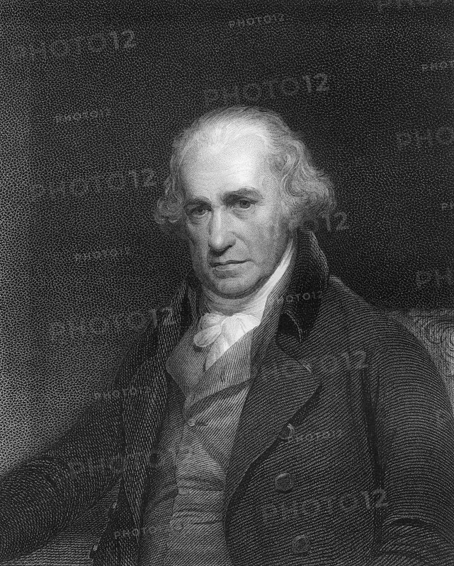 James Watt, 1736 - 1819, Scottish inventor of the steam engine