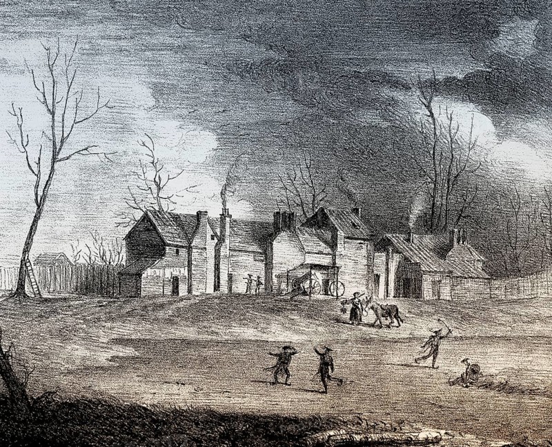 Pest house, Tothill Fields, Westminster, London, established in 1638