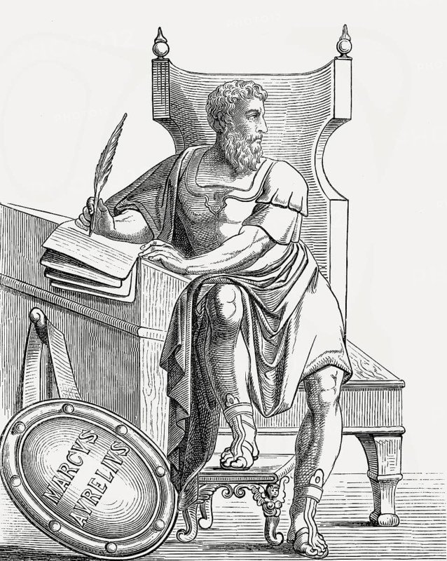 Marcus Aurelius, 121 – 180 AD, Roman emperor