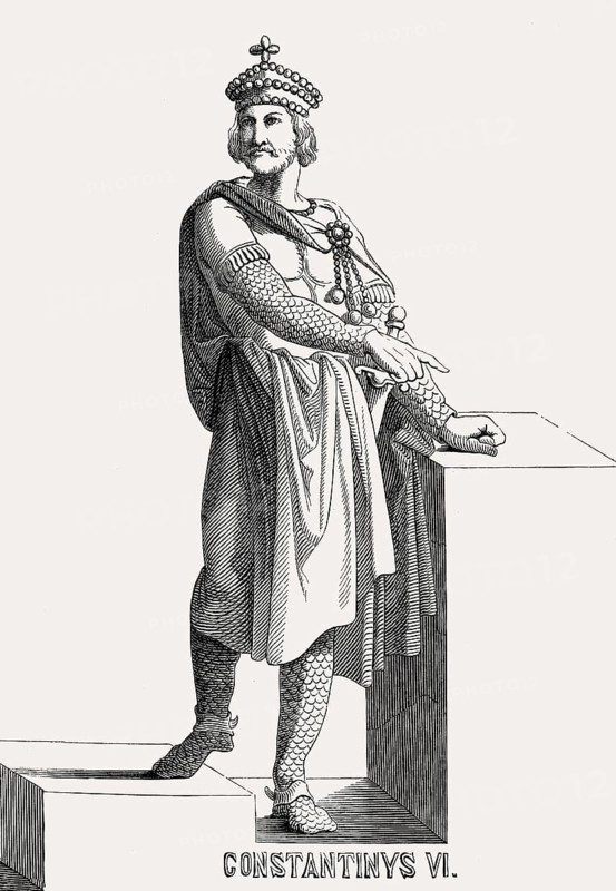 Constantine VI, Byzantine Emperor from 780 to 797