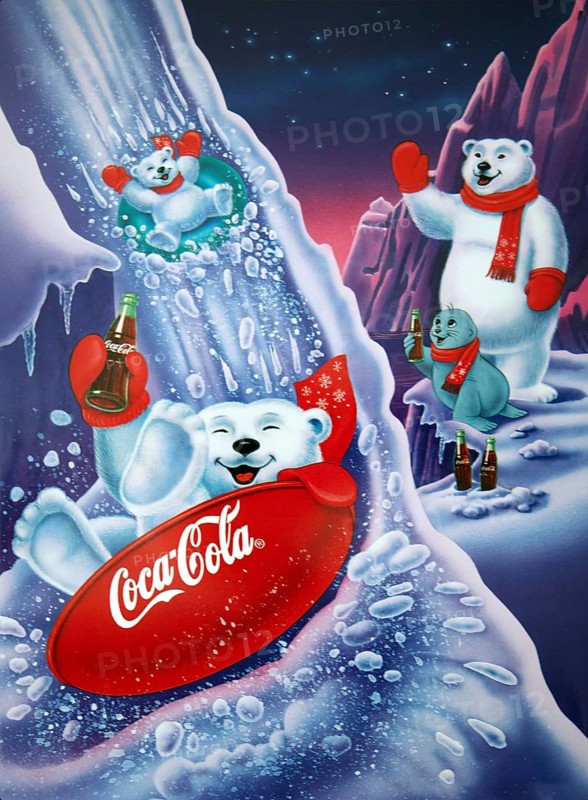 Sign, signs, tin signs, advertising signs, advertisement, nostalgia, old, old advertising signs, product advertising, company logo, company, company, trademark, collection, Coca Cola, beverage advertising, Lower Saxony, Federal Republic of Germany
