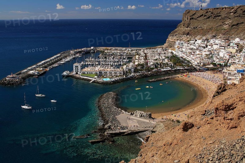 Canary Islands, Gran Canaria, Puerto Mogan Port, Gran Canaria, Canary Islands, Spain